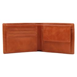 Trifold men wallet RFID blocking for gift real leather men wallet