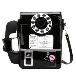 New fashion personality phone lady bag diagonal cross bag custom retro lady bag