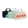 Professional Factory in Stock Custom Designer Women Ladies Handbag Suitcase Organizer Nylon Duffel Shoulder Luggage Travel Bag