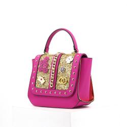 2024 Top selling Diamonds ladies bag designer handbag for women quality female bags luxury single shoulder bags factory 24cm