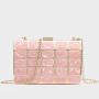 Factory Customized Color Fashion Marble Lattice Evening Bag Trend Ladies Handbags Clutch Bag