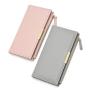 ZR769 Women's Long Wallet Fashion Girl PU Open Wallet Horizontal Square ID Card Holder Handbag Coin Purse Colored Zero Wallet