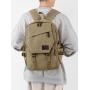 ZF161 New Leisure Backpack Outdoor Men Travel Bag Fashion Retro Canvas Shoulder Bag Large Capacity Waterproof Student Schoolbag
