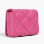 Wholesale Customized  PU Handbags Puffy Diamond Lattice Padding luxury Shoulder Bags Women's Gold Chain Sling Bags