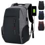 Men's Business Notebook Computer Bag Multifunctional backpack with USB Large Capacity Backpack Logo