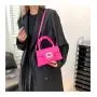 2024 new national style gemstone handbag fashion inlaid diamond small square bag ladies texture single shoulder crossbody bag