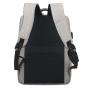Unisex Large Capacity USB Laptop Backpack Waterproof Oxford Custom Schoolbag with Zipper Closure for Students