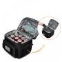 Lunch Bag Insulated Lunch Box Cooler Handbags with MOLLE/PALS Webbing Leakproof Lunch Cooler Tote Bag for Tactical Men Woman