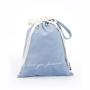Portable Luxury Travel Bag Lightweight Cotton Velvet with Embroidery Drawstring Storage for Cosmetics Lady's Fashion Style