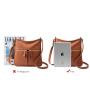Lovevook Realer cosmetic fashion pu leather camera bag for women waterproof shoulder crossbody bags for ladies