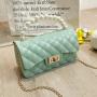 Low Price Candy colored pvc pearl jelly bag 2024 Ladies handbag trend new fashion women's shoulder bag Sweet hand bag