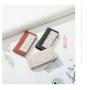 ZR106 Women's Long Simple Fashion Wallet Korean Version PU Soft Print Buckle Zipper Holding Large Capacity Card Bag