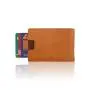 Custom Front Pocket Wallet Leather Money Clip Wallet RFID Blocking Mens Money Clip