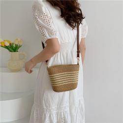 ZWY320 Wholesale Ladies Beach Summer Straw Bag Daily Casual Vacation Woven Crossbody Bag Outdoor Travel Fashion Shoulder Bag