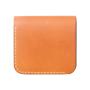 Custom bifold card holder vegetable tan leather Rfid Blocking Wallet Bifold card holder
