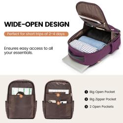 Fashion Quilted waterproof 15.6 17in smart laptop backpack with USB Port business school bag custom anti theft laptop backpack