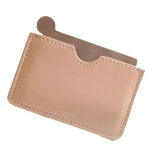 Fashion Mini Custom Women Credit Card Holder PU Leather Wallets