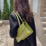 Low Price Trend Retro Vintage Handbag PU Leather Fashion Women's Shoulder Bag Simple Rectangular Ladies Women's Hand Bags