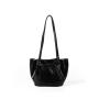 Hot Selling Popular Products 2024 Classy Custom Logo PU New Fashion ShoulderTote Bag with Zipper for Beach Shopping