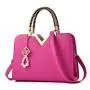 OEM836-1 New Women Crossbody Shoulder Bags PU Leather V-shaped Opening Design Women Handbags Ladies Tote Bag With Pearl Ring