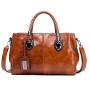 New Classic Retro One Shoulder Women's Soft Leather Bag