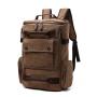 SC053 Canvas Men's Outdoor Sports Training Backpack Camouflage Travel Storage Bag Lightweight Camping Fight Games Shoulder Bag