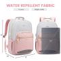 LOVEVOOK 17 In 2024 NEW Backpack For Travelling School Business Anti-theft Laptop Back pack Carry On Work Bag for Teacher Nurse