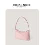 2024 New Simple Versatile Women Hand Bag Candy Nylon Underarm Shoulder Bag Korean Style Fashion Handbags for Ladies