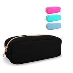 Gelory 2024 Cute Small Makeup Bag Slim Pouch Waterproof Travel Cosmetic Toiletry Bags For Women
