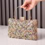 New diamond inlaid high-end banquet fashionable rhinestone bag