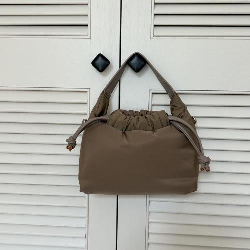 New handbag lady casual crossbody bag drawstring cotton jacket bag fashion shoulder bags for ladies