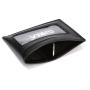 HF055 Business Card Holder Wallet For Men Lichee Pattern Driving License Card Short Credit Card Case Slim Pu Leather Coin Purse