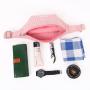 CHANGRONG Custom pink corduroy fanny pack crossbody bags for women