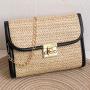 New Bag 2022 Korean Fashion Woven Single Shoulder Messenger Small Square Bag Woman Discount