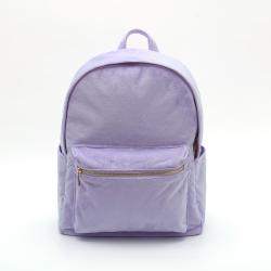Hot Sales Cute Pink Kids School Bag Plush Backpack Travel Bag Terry Backpack For Girls