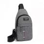 Korean style men's chest bags outdoor mountaineering cycling shoulder crossbody bag for men diagonal Oxford outdoor sports bag