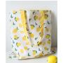 New Creative Fashion Fabric Double Sided Handbag Simple Small Fresh Cotton Linen Pocket Handbag Shopping Bag