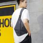 Travel Casual Cross Body Shoulder Bag Portable Custom Sports Motorcycle Cycling Sling Chest Bags For Men