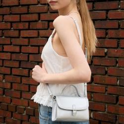 2024 Wholesale PU leather Women's Handbag Simple Fashion Soft Custom Logo Ladies Shoulder bag Crossbody Bag