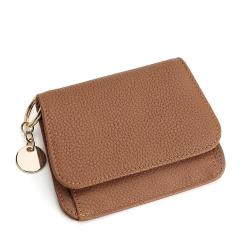 Fashion Premium Vegan Leather Women Wallets RFID Blocking Card Holder Short Wallet