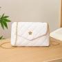 Women's High Quality PU and Leather Crossbody Bag Korean Style Casual Outdoor Chest Bag Fashionable Lady's Summer Messenger