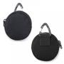 Gelory China Wholesale Daily Mini Black Round Coin Purse Keychain Pouch Accessories Case