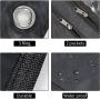 Expandable Pencil Pouch For 3 Ring Binder , Large Capacity Oxford Pencil Bag For School And Office