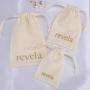 Custom Logo Printing Cotton Linen Gift Comb Cosmetic Drawstring Bag Organic Packaging Cotton Makeup Jewelry Pouch