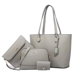New Design 4pcs Set Bags Purse Bolsos Sac A Main Femme Ladies Hand Bag Shoulder Handbag Women's Bag