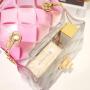 2022 New fashion women's handbags manufacturer single chain shoulder bag  pearls woman Candy Jelly bag