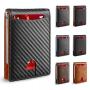 Wholesale High Quality Front Pocket Wallets RFID Blocking Bifold Credit Card Holder Mens Slim Money Clip Leather Wallets For Man