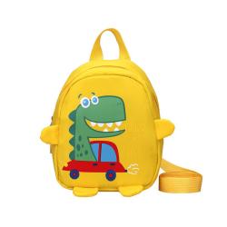New children's anti loss dinosaur backpack for boys and girls, cartoon cute backpack, baby kindergarten backpack