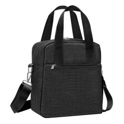 Gelory Large Waterproof Tote Insulation Picnic Lunchbox Fashion Picnic Travel Insulated Shoulder Lunch Bag