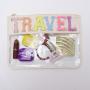 Unique Design Hot Sale Waterproof Plastic Flat Cosmetic Bag Zipper Pouch Transparent Pvc Cosmetic Bag
